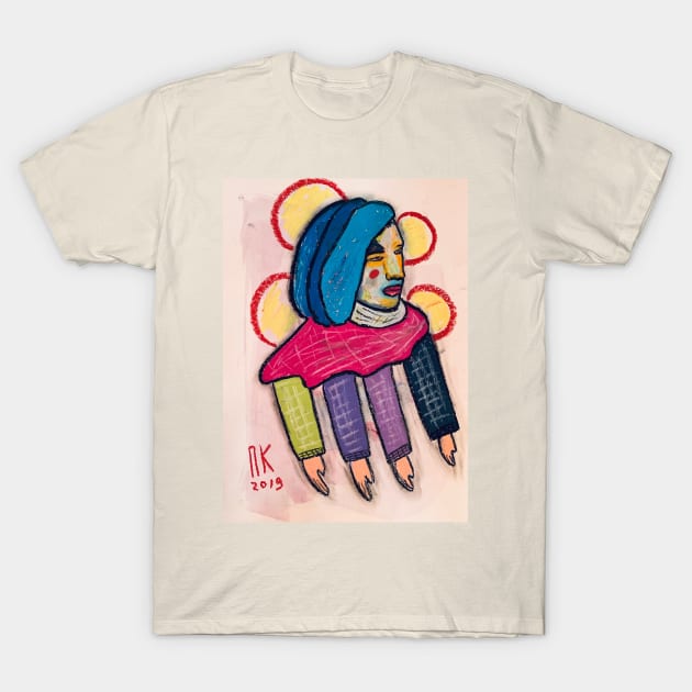 I've got almost too many hands for jobs. T-Shirt by Artist Pavel Kuragin